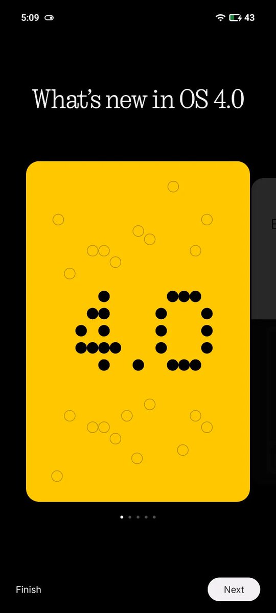 TrakinTech's tweet image. Update alert🚨 

Nothing OS 4.0 is rolling out now. 

Have you updated it?