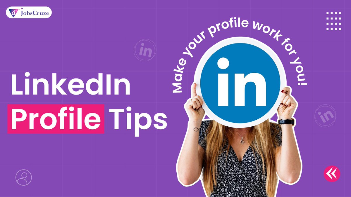 JobsCruze's tweet image. Get your LinkedIn profile professionally optimized with JobsCruze.
.
.
.
.
#LinkedInTips #ProfileOptimization #JobsCruze #LinkedInMakeover #CareerGrowth #JobSearchTips #DigitalBranding #RecruiterReady
