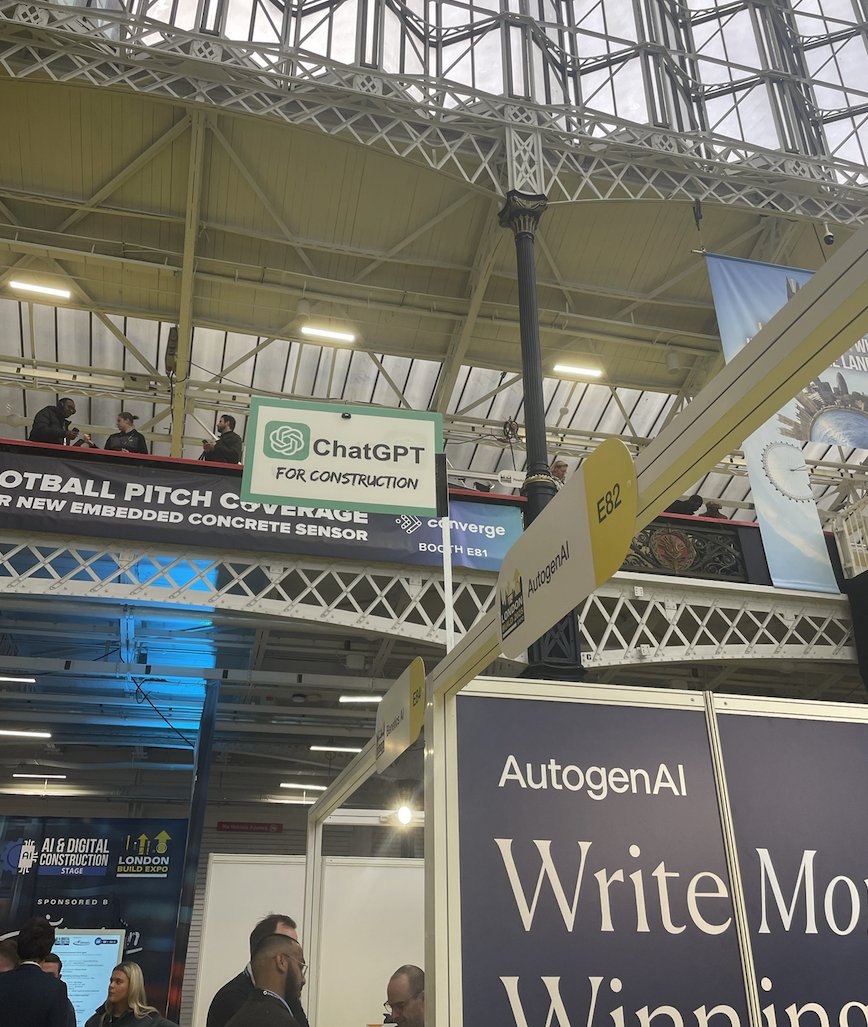 Construonetwork's tweet image. It was an incredible time at London Build Expo 2025 at Olympia! 

London Build truly is a celebration of the future of construction! 🚀 

#LondonBuild #ConstructionExpo #FutureOfConstruction