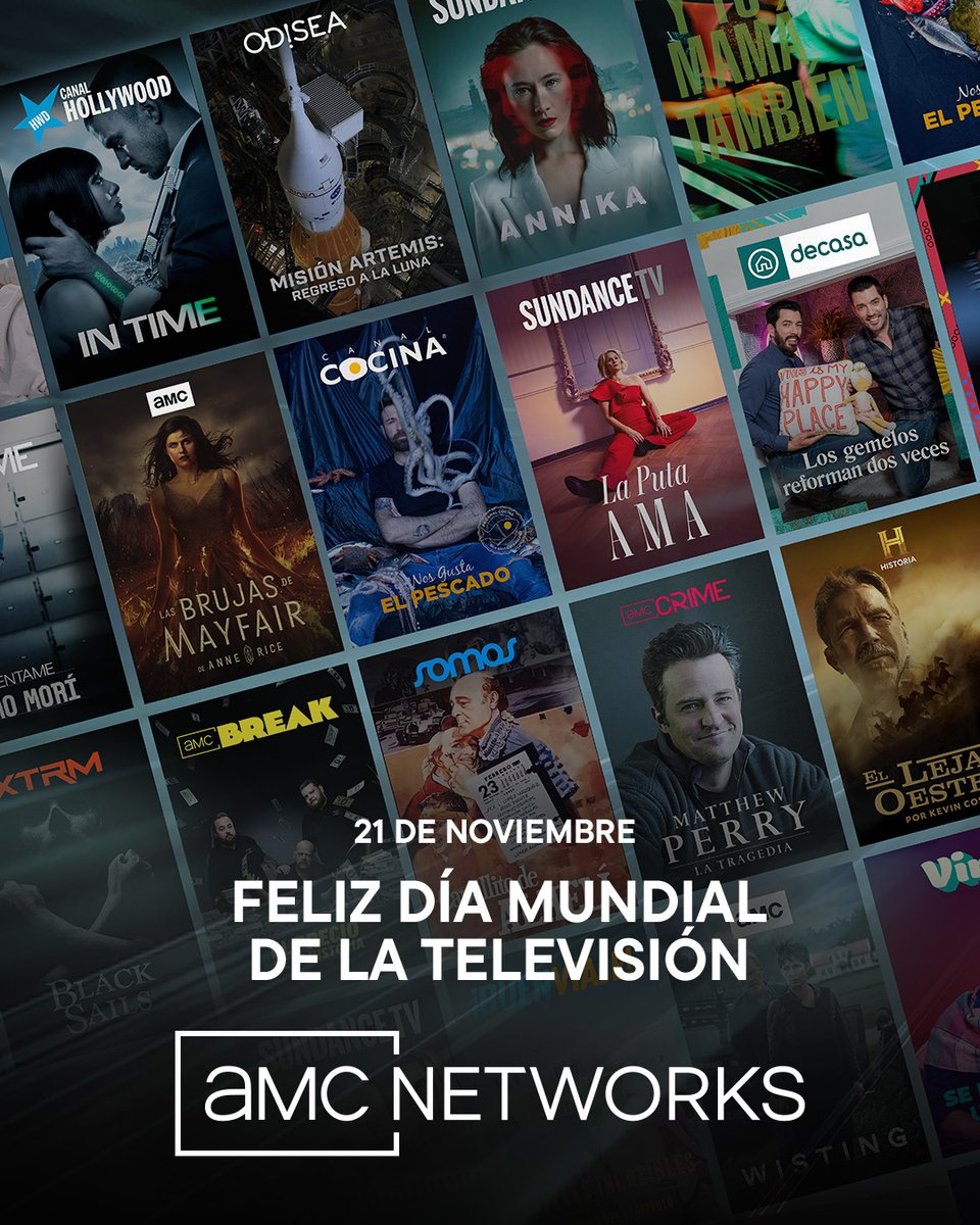 ¡Feliz Día Mundial de la Televisión! 📺

Gracias por seguir a nuestro lado día tras día ❣️