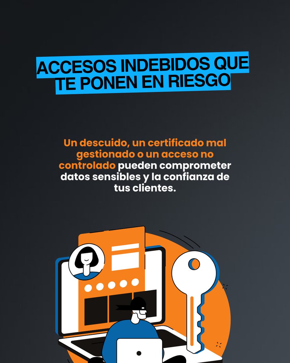 DiagramSoftware's tweet image. 🔐 La seguridad documental ya no es opcional: cada envío o firma implica riesgos. 

Con CERTBASE en DIAGRAM, despachos y empresas certifican documentos, garantizan trazabilidad y reducen riesgos en tiempo real. 

#SeguridadDigital #CERTBASE #GestiónDocumental #DIAGRAM