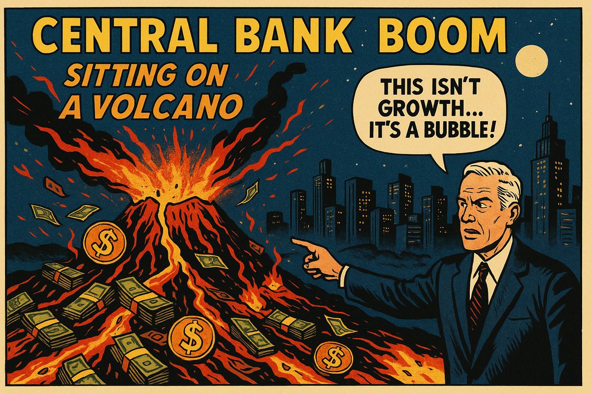 oodaorientation's tweet photo. 🚨New Episode:

The apparent strength of the economy is a central-bank-fueled bubble, an “exchange of nothing for something” that steals real resources from producers and feeds activities that would not survive without printed money. https://t.co/fbcLcGBgWJ