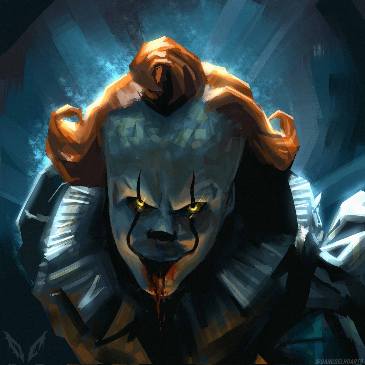 dancoelhoarts's tweet image. PENNYWISE 🎈 
#ITWelcomeToDerry #Pennywise