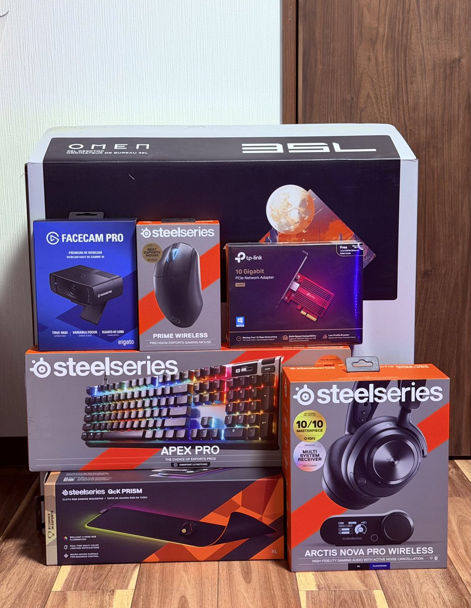 IziGamesInc's tweet image. After 13 years, I am FINALLY back to owning a gaming PC!🥹

This feels surreal! I am back to PC gaming! Let’s fucking gooooooooooo! 

We are gonna set this bad boy up tomorrow!🔥😎👍

#hp #hpomen #omenbyhp