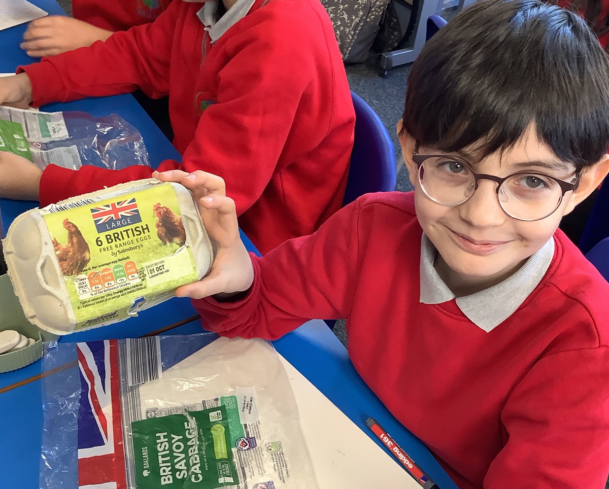 A super workshop led by Packington Farm for Year 6 this morning. We found out that a fruit salad could have travelled 25,335 miles before arriving on our plates! Can you believe that?