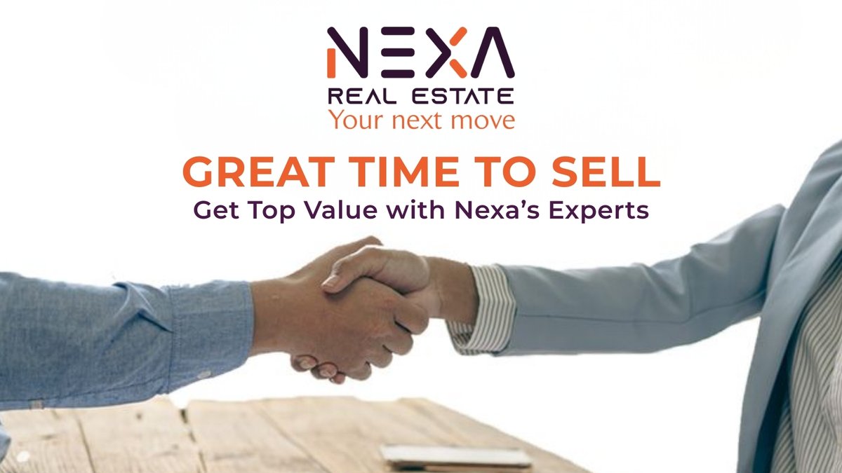 Nexareau's tweet image. Now’s the time to sell smart. Let the experts guide you.

#Nexa_Real_Estate #Investment #SmartChallenge