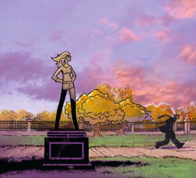 VISVNYA's tweet image. logan honouring jean’s memory by naming the school after her and having a statue of her…….. thats one of the sweetest thing ever. oh jeannie, you’ll always be precious to us