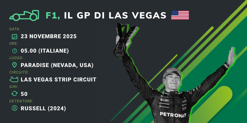 BlogSisal's tweet image. Come finirà il #LasVegasGP di questo weekend? 🇺🇸🏁