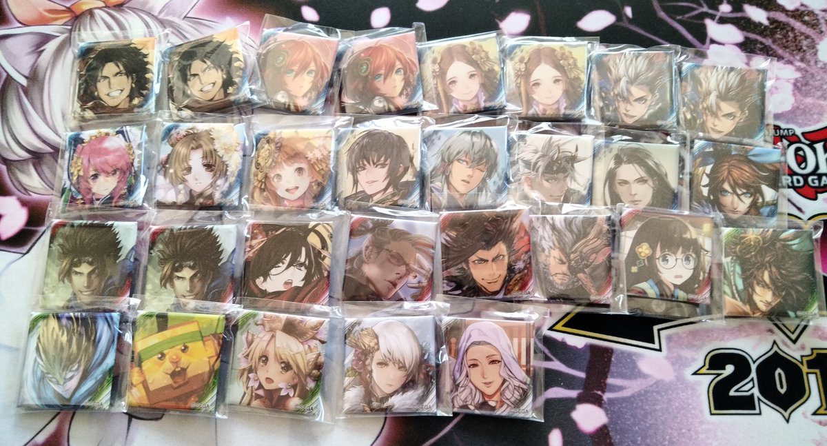 英傑大戦 缶バッジトレード 求:呂蒙、孫権(共に無限収集) 立花宗茂