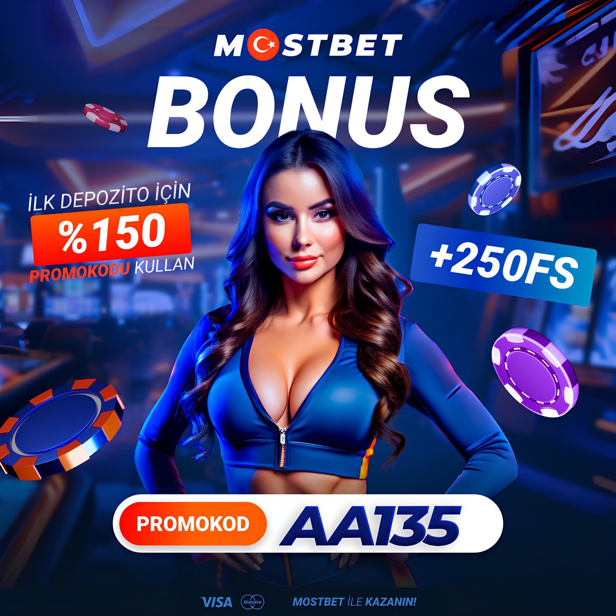 📣%150 ilk yatırım bonusunu almak için promosyon kodunu kullan-AA135

🎊Mostbet ile 10000 TL'ye kadar yatırım Bonusu+250 Freespin

🔺#Mostbet Giriş: is.gd/2oaiOK
🔺Mostbet Promocode: AA135

#dizipal ArdaGüler #elsed tarafbet polobet bets10 Tertemiz 1xbet #casino #slot