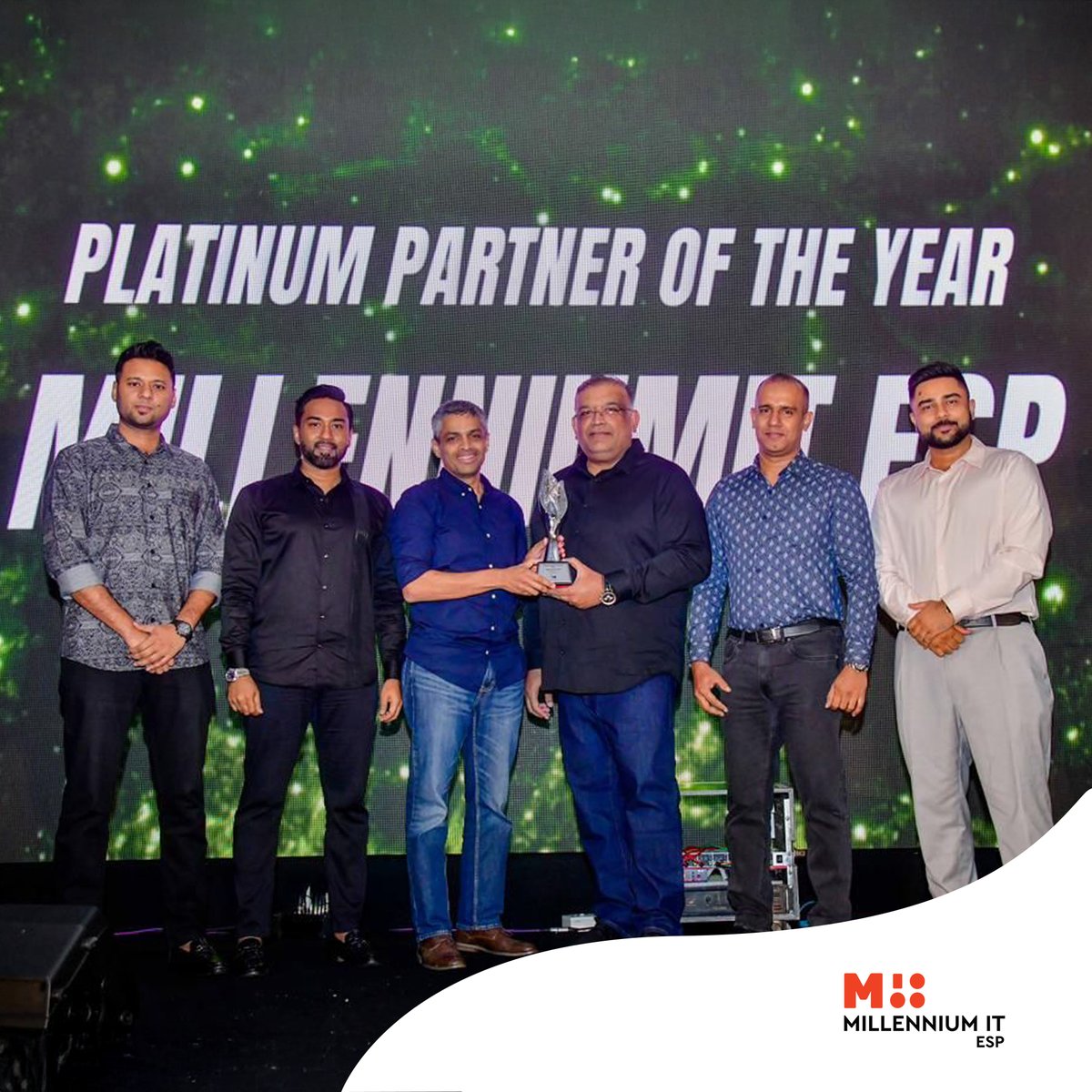 MillenniumITESP's tweet image. Recognised across key categories at the #SAT #PartnerForum2025 - a testament to strong teamwork and trusted collaboration.

#MITESP #Awards2025 #TechPartnerships