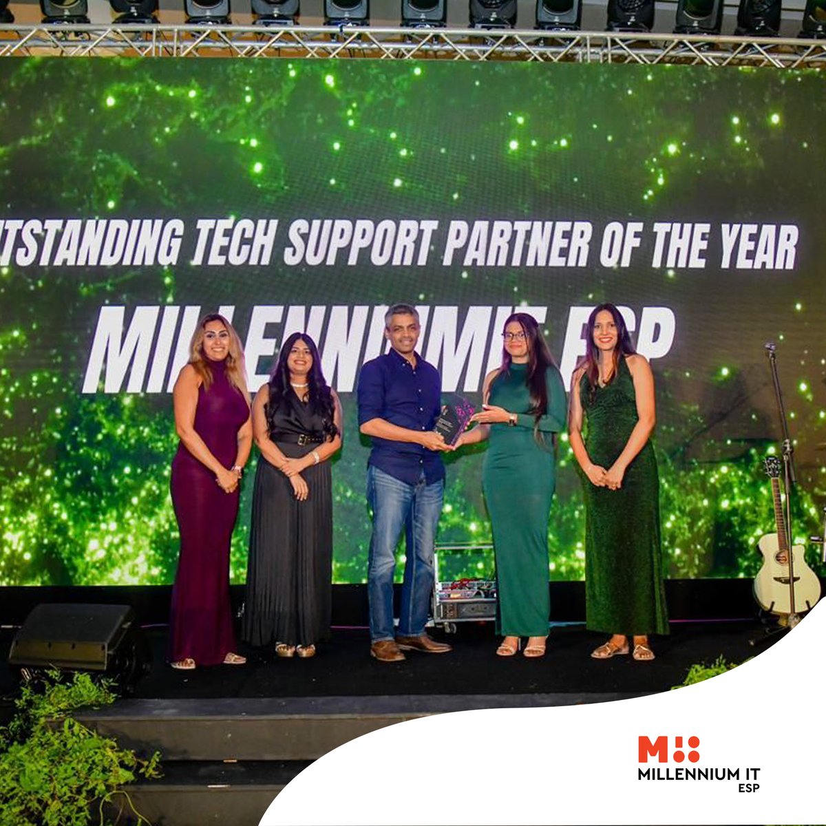 MillenniumITESP's tweet image. Recognised across key categories at the #SAT #PartnerForum2025 - a testament to strong teamwork and trusted collaboration.

#MITESP #Awards2025 #TechPartnerships