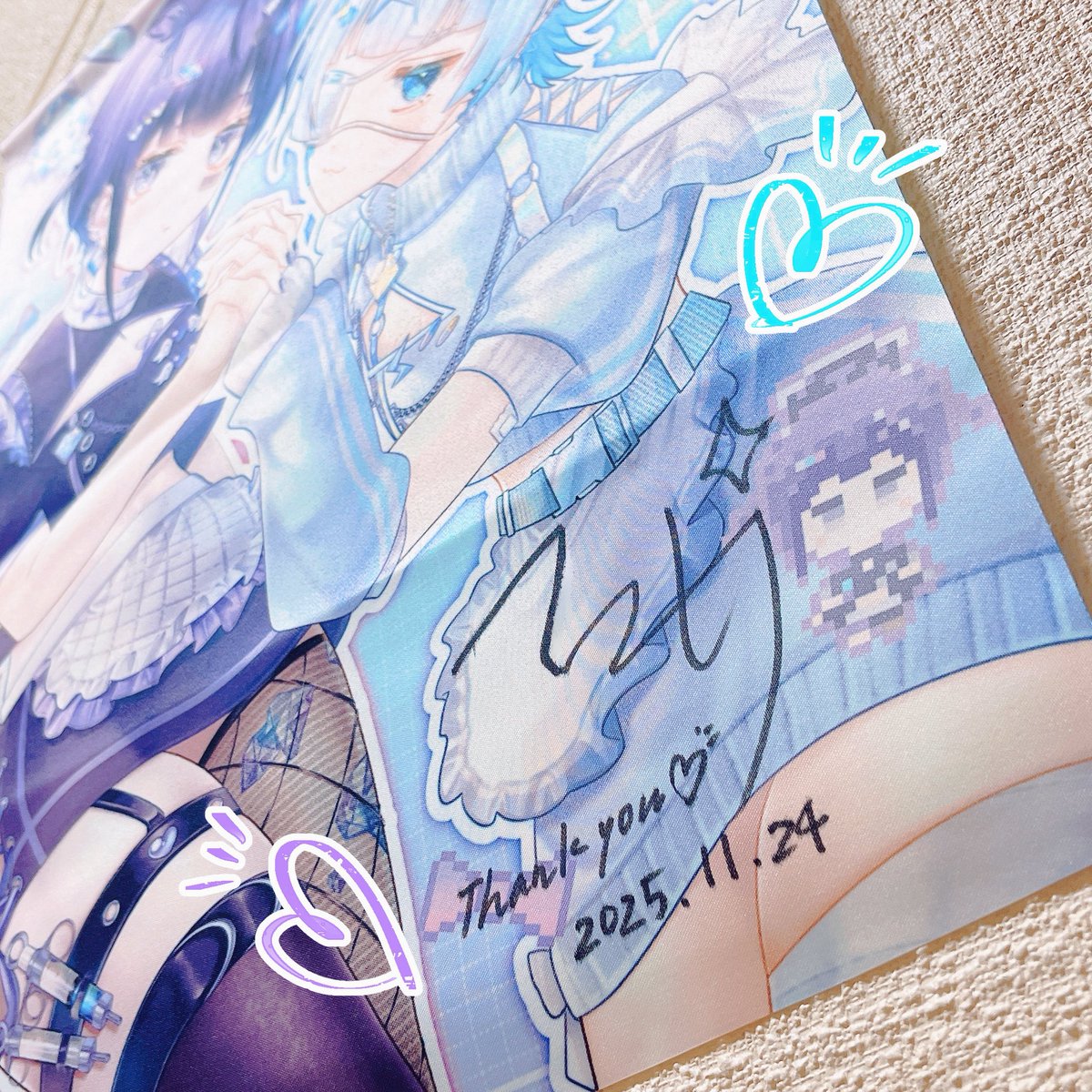 💎グッズ紹介その5💎 ✧••┈┈┈500円くじ┈┈┈••✧ ❤️A賞/B3