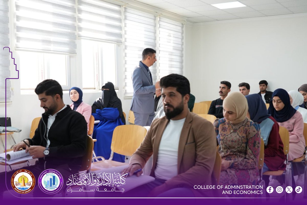 mediacoadm's tweet image. جانب من محاضرات مادة تكنولوجيا المعلومات الادارية لطلبة المرحلة رابعة / الدراسات الصباحية في قسم إدارة الأعمال، والتي قدمها الأستاذ المساعد الدكتور عمر عزيز عباس.

تحرير: اياد نجم عبدالله 

#كلية_الإدارة_والاقتصاد_جامعة_سامراء 
#جامعة_سامراء 
#اعلام_كلية_الإدارة_والاقتصاد