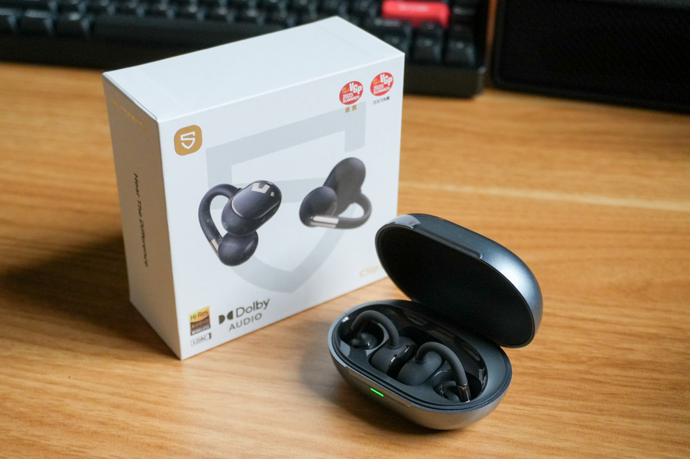 digimalog's tweet image. SOUNDPEATS Clip1をレビューしました。
耳に負担の少ないオープンイヤー型のワイヤレスイヤホンです。イヤーカフタイプで音質・価格両方を重視するならベストバイです。ブラックフライデーセール中！#PR digimaroblog.com/soundpeats-cli…