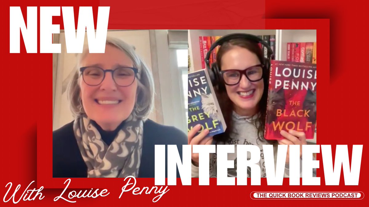 QuickBookRevie3's tweet image. Today on the podcast I had the huge honour of interviewing #louisepenny - it was an unforgettable chat and I hope you enjoy it x