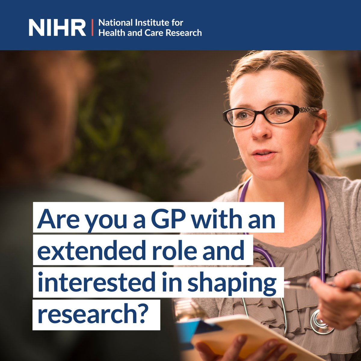 We’re looking to recruit peer reviewers to help prioritise research topics and ensure we fund the best applications.

We’re keen to hear from GPs with an extended role, for example teaching or training roles, research, occupational medicine, minor surgery, dermatology, or