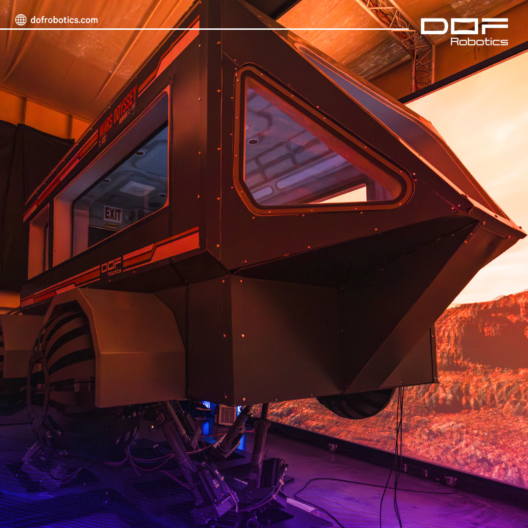 dofrobotics's tweet image. ✨ Explore the Experience of Immersive Tunnel: Mars Odyssey

Beyond the Limits of Imagination!

Step into a fully realized world where 270° giant projections, high-resolution LED media, and multi-sensory effects blend seamlessly to create an unforgettable expedition.
Wind, scent,…