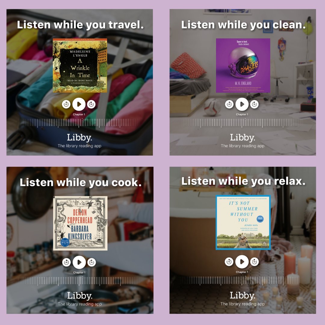 BvilleTweets's tweet image. No matter what your holiday plans are, Libby is always there for you! 

Reserve and upload titles today! For more information visit: bernardsvillelibrary.org/database/libby/