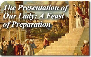 AmericaTFP's tweet image. On the feast of the #Presentation of Our Lady we celebrate the fact that Our Lady’s parents brought her to the Temple at the age of three to live there for a long period as a consecrated virgin where she might exclusively contemplate God. More tfp.org/the-presentati…