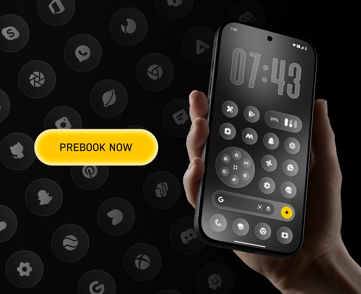 AppsLab_Co's tweet image. Hey everyone! Super excited to announce that Our first icon pack is launching soon. 🔥

GLASS ICON PACK ✨
Pre-book now : launching at a special celebration price!
play.google.com/store/apps/det…

🎁5 Promo code #Giveaways 
❤️ Follow, repost, and comment to participate.