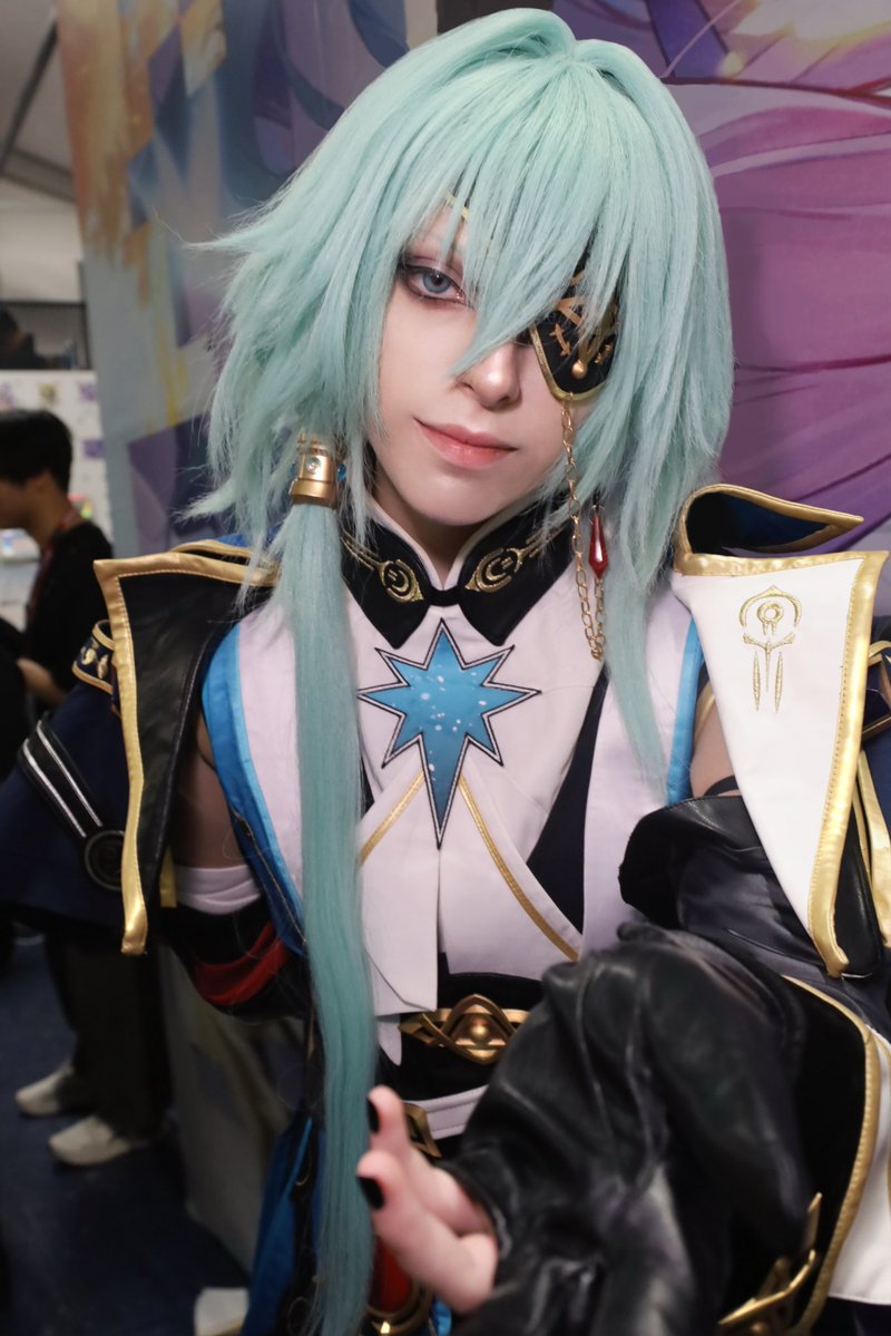 Zekyu_hide's tweet image. Anaxagoras the Great Performer

Photos taken at the #HSRLCG2025 booth 
@honkaistarrail 
#HonkaiStarRail #hsr #anaxa #崩壊スターレイル #コスプレ