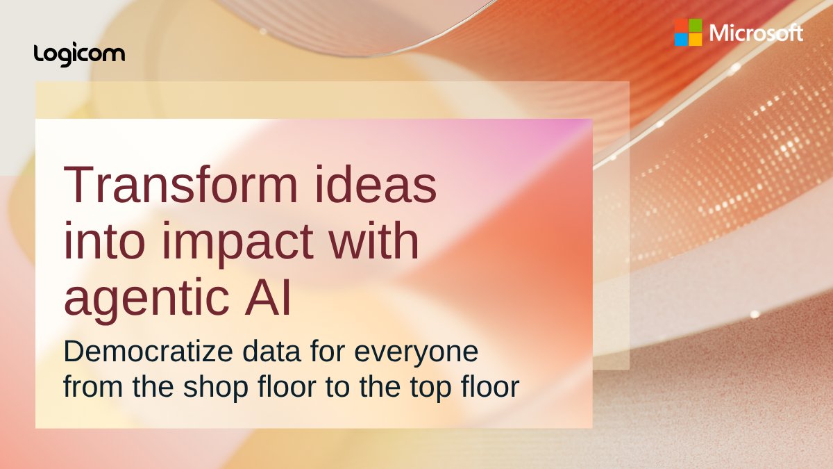 LogicomDisti's tweet image. Boost productivity with an AI-powered data platform that unifies insights and accelerates intelligent decisions.

👉🏻 Contact the #MicrosoftCloud Team: cloud.info.ae@logicom.net

#LogicomDisti #Microsoft #AI #DataPlatform