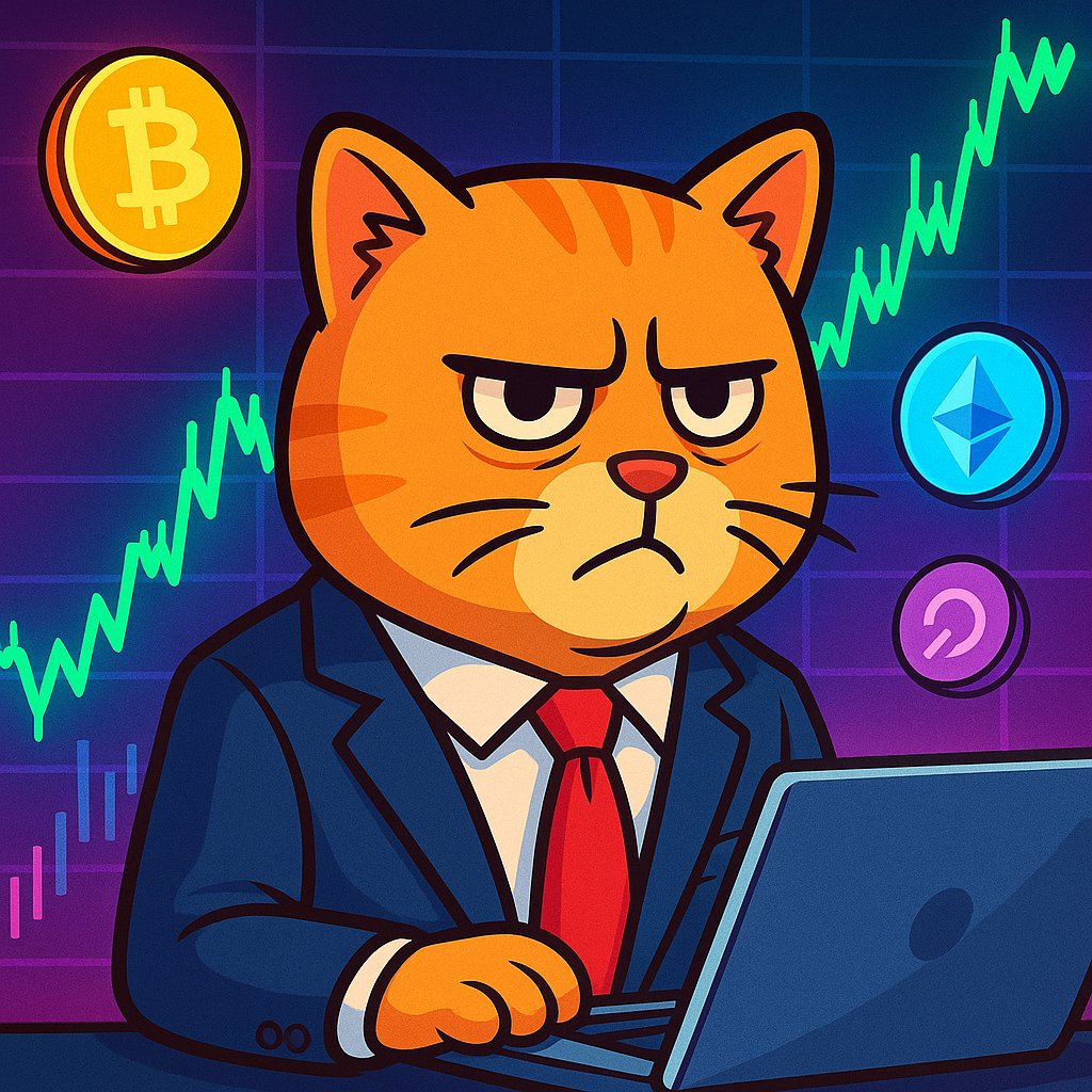 KasperovicOleg's tweet photo. DeFi Degen Siggy 😼📊
Charts pumping. Tokens flying.
Zero sleep. Full focus.
Siggy farms the dip and the top.

@ritualfnd #Siggy #DeFi #MemeContest https://t.co/Zd0iXHhv2S