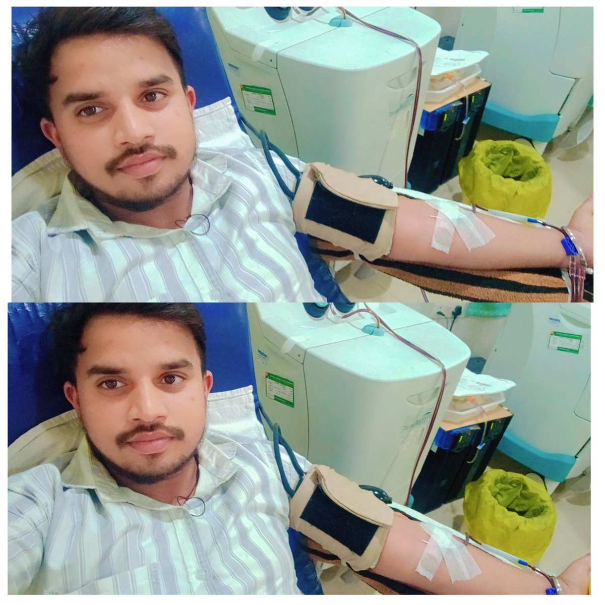 Kotajitu1994's tweet image. बेहतरीन!!! 💯👍🏻

समाज भलाई का ये जज्बा एक सच्चे इंसानियत के पुजारी में ही आ सकता है।
Saint Gurmeet Ram Rahim Singh Ji का ये प्रेरक कार्य #BloodDonation 🩸 जिंदगी बचाने का मौका देता है।
आपने जन्म दिन पर किसी की जान बचाने की सोच रखना वास्तव में काबिले तारीफ़ है 👌🏻👌🏻😇