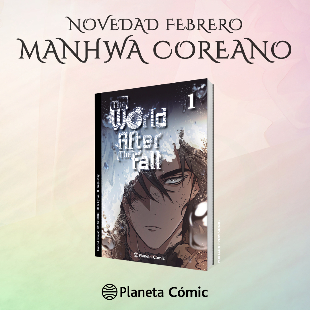 PlanetadComic's tweet photo. ¡En febrero nuestra colección #manhwa seguirá creciendo con el primer volumen de #TheWorldAfterTheFall! 

El guionista singNsong, responsable de una de las obras más influyentes del #webtoon moderno, vuelve con una historia más introspectiva y filosófica, acompañada por el trazo espectacular de S-Cynan, que da vida a un mundo lleno de ruinas, monstruos y melancolía.

Alto riesgo, acción épica, #fantasía post-apocalíptica y giros de trama se combinan a la perfección en esta historia.

🏙️ ¿Estáis preparados para conocer qué se esconde tras esas torres gigantescas que han aparecido por todo el mundo de la nada?

Cubierta provisional.