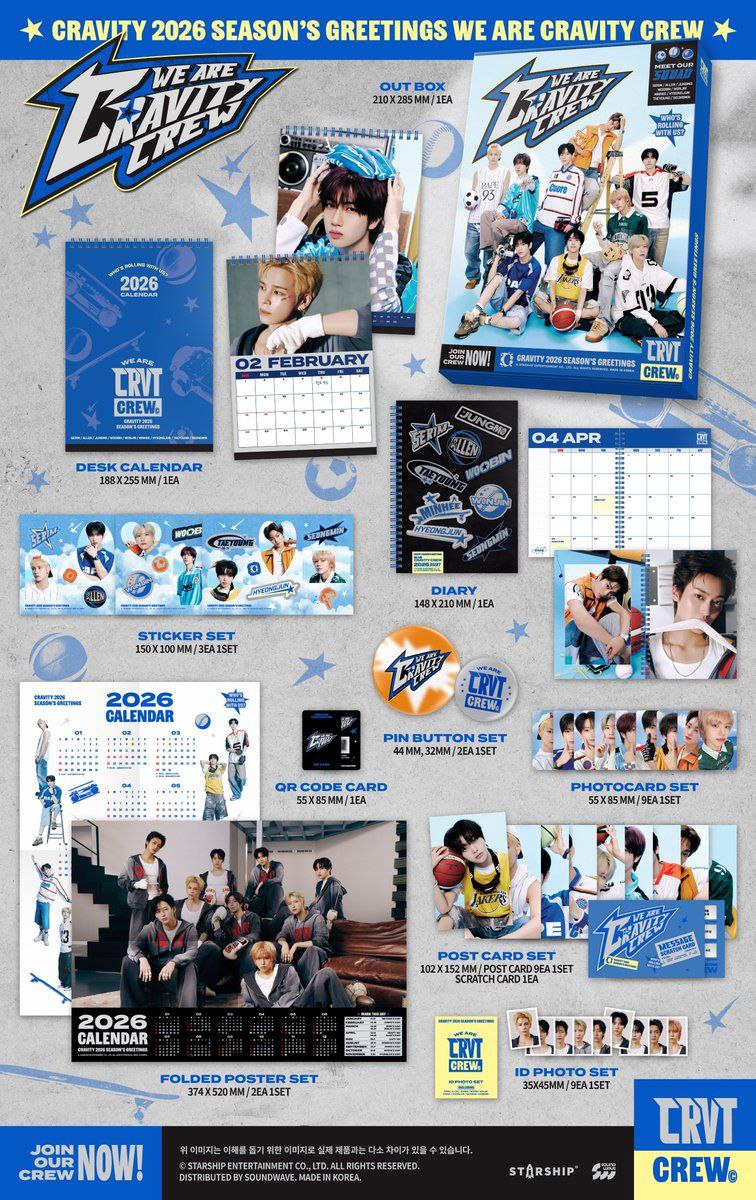 realize_woobin's tweet photo. CRAVITY 2026 SEASON'S GREETINGS Loose 💙

member set (pc + postcard + id)
RM8 EACH
❌ Serim
✅ Allen
✅ Jungmo 
❌ Woobin
✅ Wonjin
✅ Minhee
✅ Hyeongjun 
✅ Taeyoung 
✅ Seongmin

exclude ems and postage
DM me to claim 
#pasarCRAVITY #pasarCRVT https://t.co/Vl1Qb78yHN