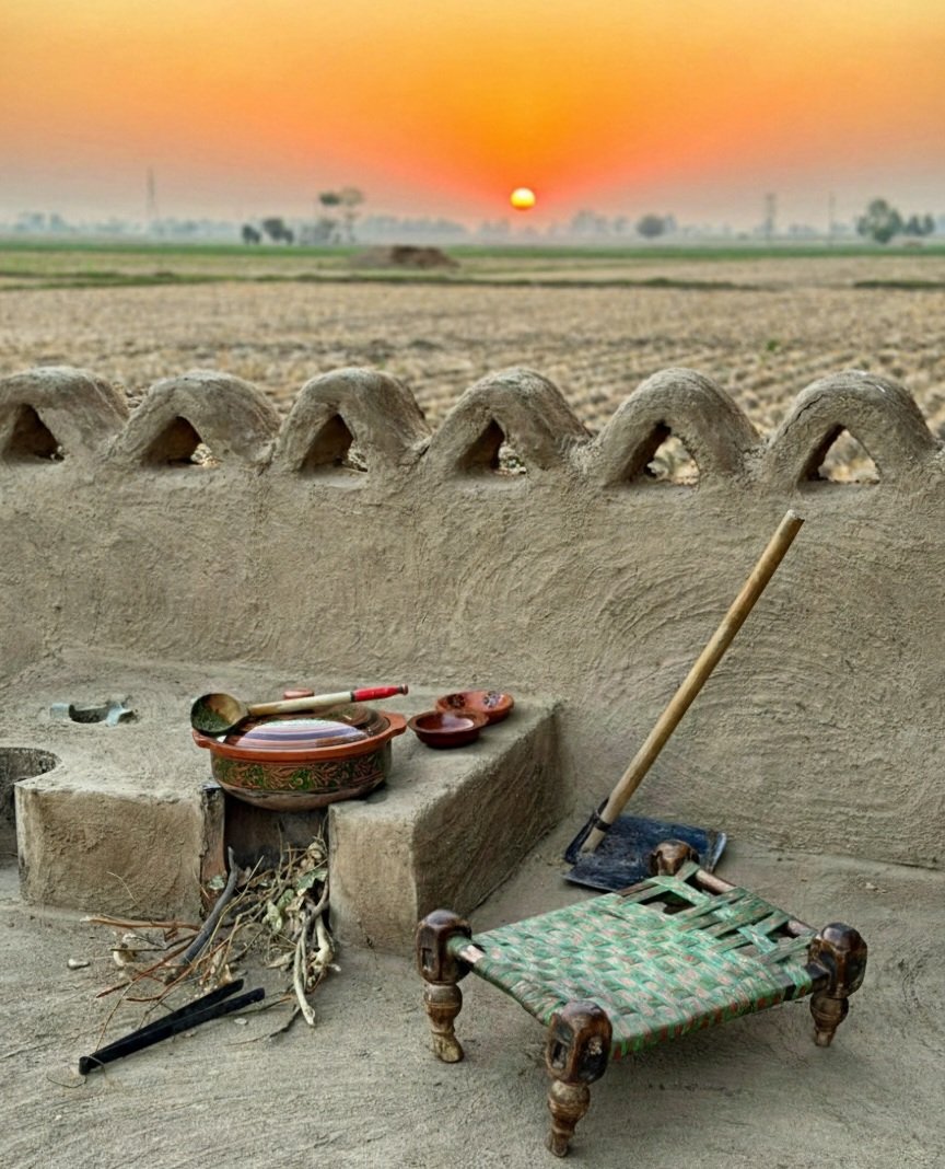 گاؤں کی شامیں۔
ਪਿੰਡ ਦੀਆਂ ਸ਼ਾਮਾਂ 
#Punjab #Village