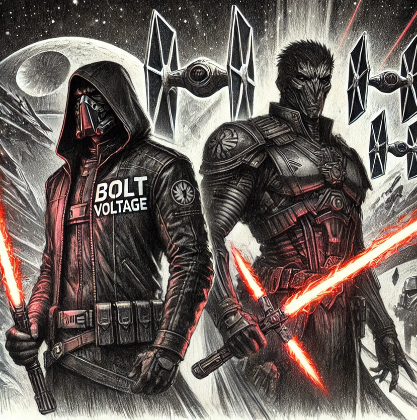 JDubsArts's tweet image. The holidays are strong with this one. Support small creators you must. Buy a Bolt Voltage shirt you will. Fulfill your destiny and avoid the dark side of boring gifts.
#BoltVoltage #StarWarsMemes #ShopSmallHoliday #NerdyGifts #JDubsArts