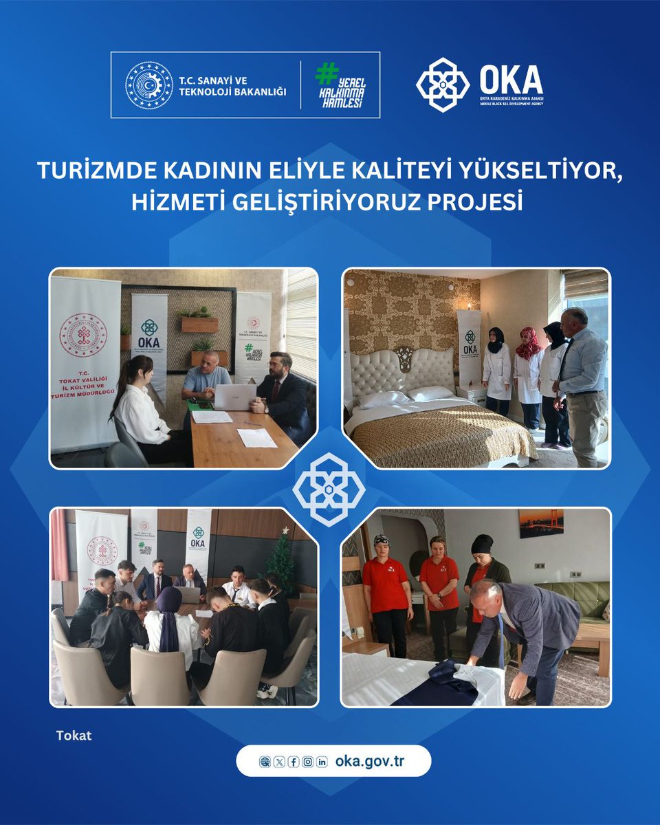 Tokat’ta Turizmde Hizmet Kalitesi Yükseliyor!

Turizmde Kadının Eliyle, Kaliteyi Yükseltiyor, Hizmeti Geliştiriyoruz Projesi başarıyla tamamlandı.✨ 

✅Turizm personelinin mesleki bilgi ve becerileri ile otellerin hizmet süreçleri geliştirildi.

🔗oka.gov.tr/haber/tokat-ta…