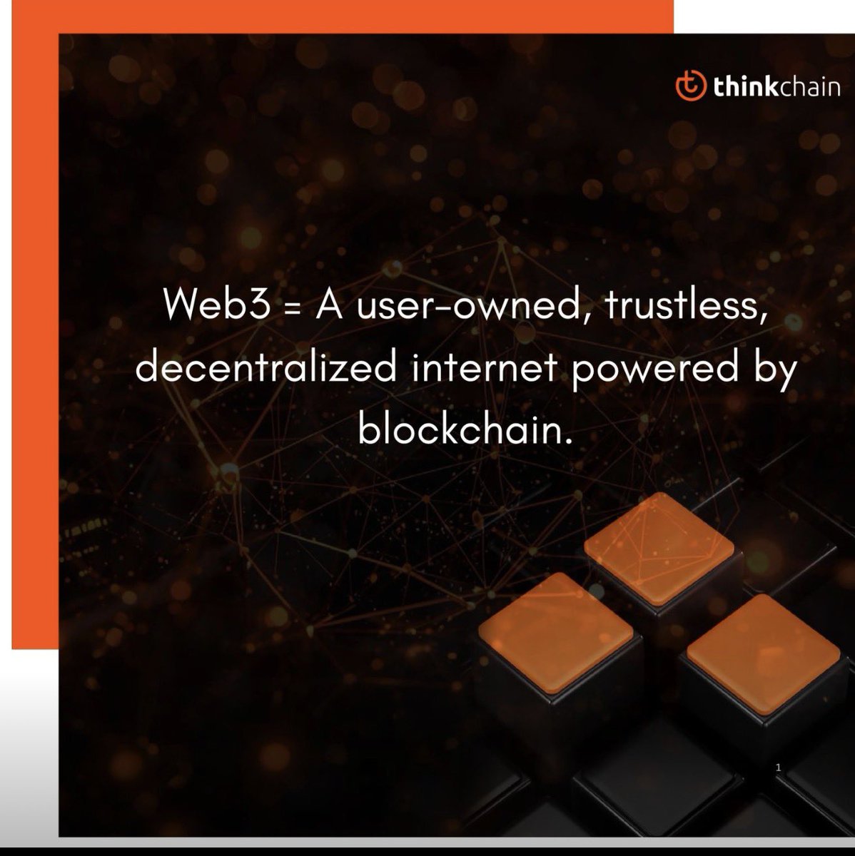 ThinkChainHQ's tweet photo. Web3 is not just about crypto — it’s about ownership.

For the first time, users can own their data, identity, and digital assets without depending on big centralized platforms.
The shift from Web2 to Web3 is going to redefine how we interact, transact, and trust on the internet. https://t.co/EctTXsEWLu
