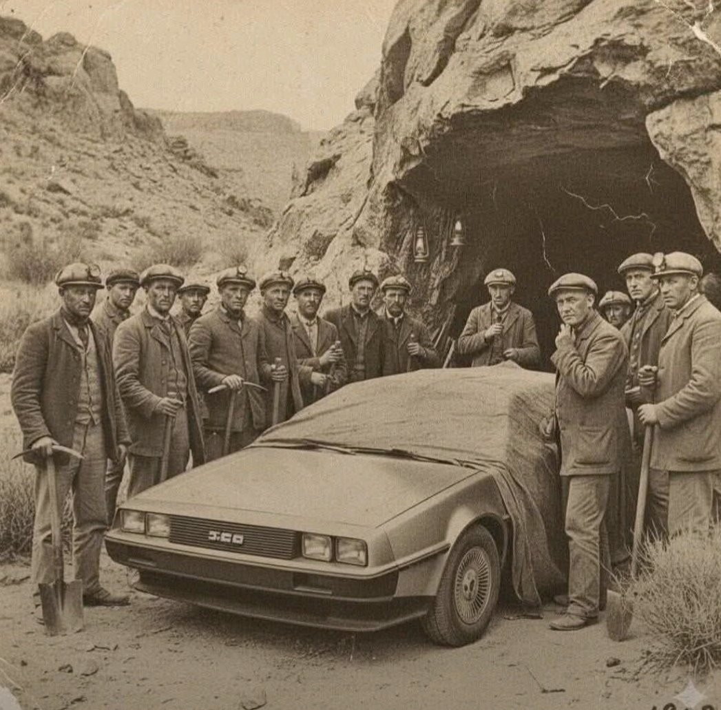 Am 1. September 1885 fanden Bergleute einen DeLorean nahe Hill Valley.
Am nächsten Tag war er bereits verschwunden.