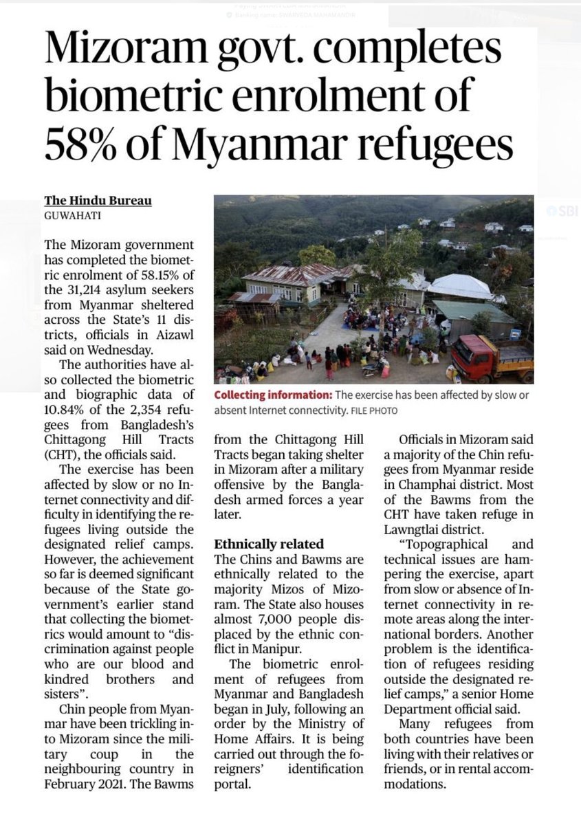 Manipur cannot afford to lose focus on the illegal immigrants issue

When we began identifying illegal immigrants and refugees from the neighbouring country during the NDA government under my leadership, there was strong criticism from leaders of nearby states. But today, every