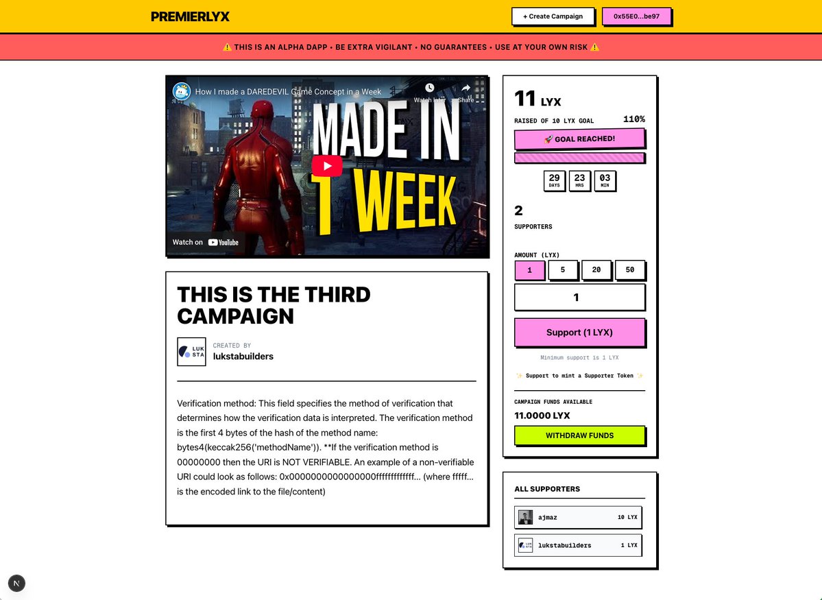 ajmaz_'s tweet image. I just vibe coded a complete mini dApp in 6 hours.

From idea to production. ⚡️

I built the frontend, smart contracts, and indexer, then wired it all together. I recorded the entire session. video is exporting now.

The Concept: A crowdfunding tool for YouTubers. They launch a…