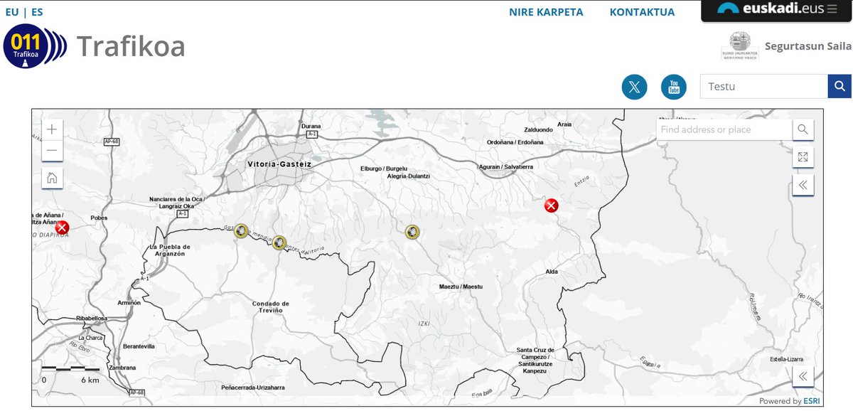 Arratsaldeko Maeztuko liburu-aurkezpena bertan behera utzi dugu elurragatik.
Opakua itxita egonik eta Azazetan, Gasteizko mendatean eta Zaldiaranen kateak beharrezkoak izanik, erabaki dugu segurtasunagatik beste baterako uztea.
Jakinaraziko dugu noiz egiten dugun.