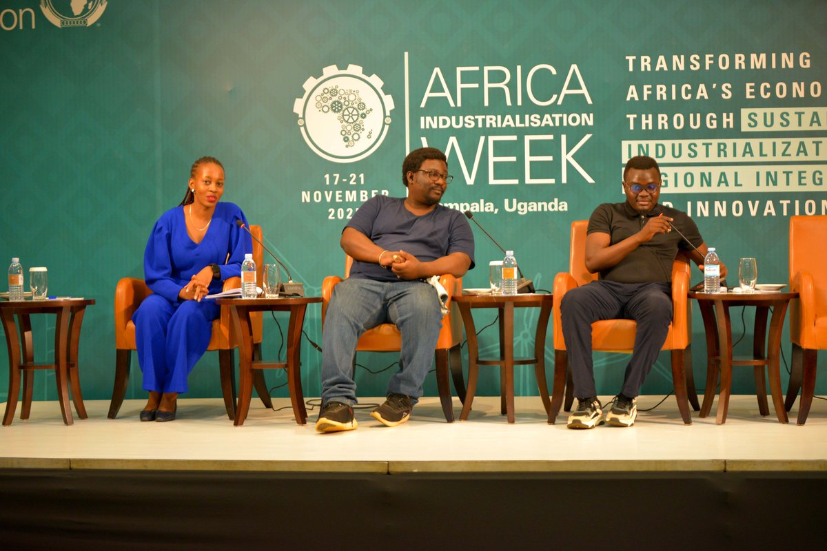 dcodeug's tweet image. We’re pleased to have participated in the Africa Industrialization Week in Kampala. 

The discussions highlighted the importance of financing for start-ups and expanding networking opportunities for innovators and entrepreneurs. Proud to have been part of the engagement. #AIW2025