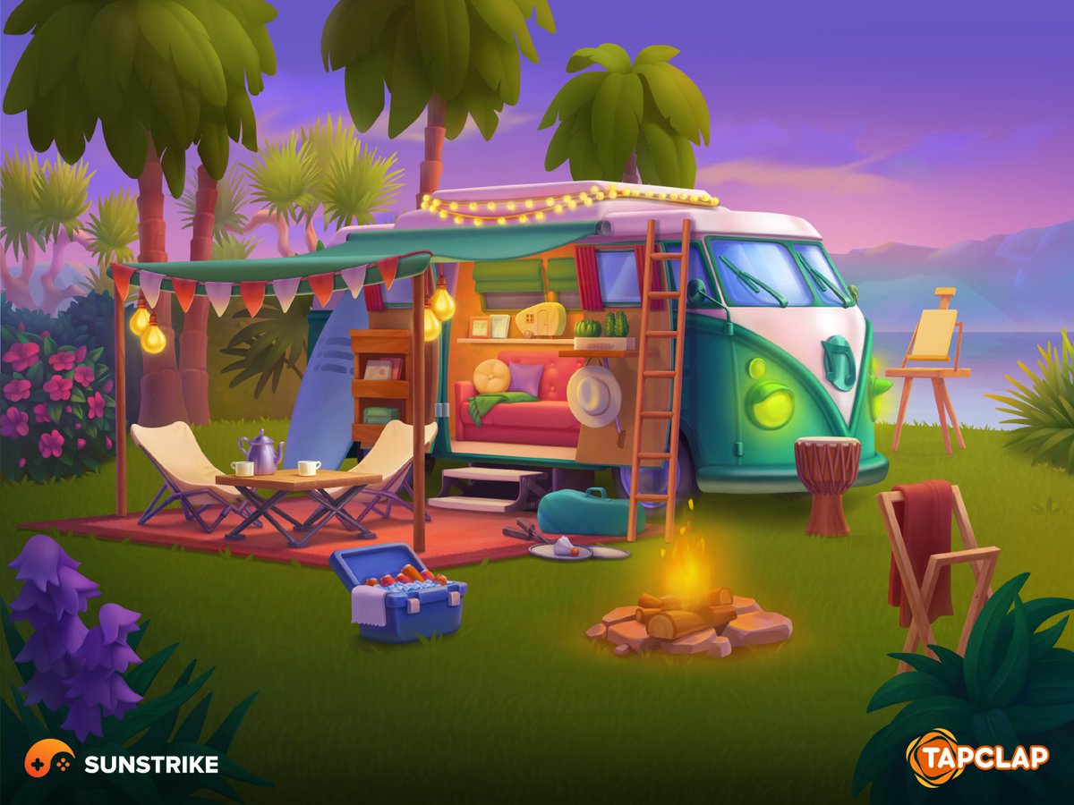 SunStrikeStudio's tweet image. Part 1. We&apos;re glad to present new locations created by our studio artists for Designville project by Tapclap Studio

Check it out! 
designville.games
Artstation: artstation.com/artwork/zxvQnQ 

#Digital2D #GameArt #SunstrikeStudios #2D #TapClap #Designville #2dEnvironment