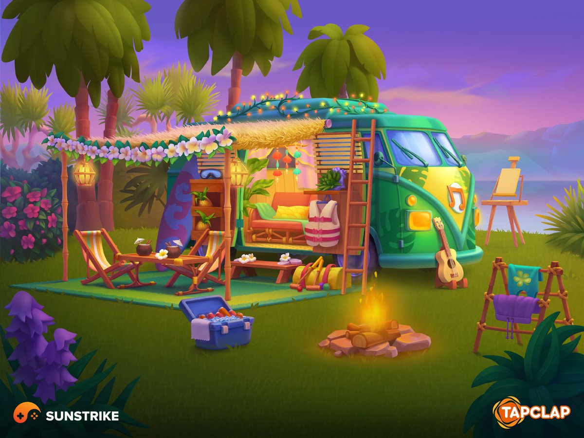 SunStrikeStudio's tweet image. Part 1. We&apos;re glad to present new locations created by our studio artists for Designville project by Tapclap Studio

Check it out! 
designville.games
Artstation: artstation.com/artwork/zxvQnQ 

#Digital2D #GameArt #SunstrikeStudios #2D #TapClap #Designville #2dEnvironment