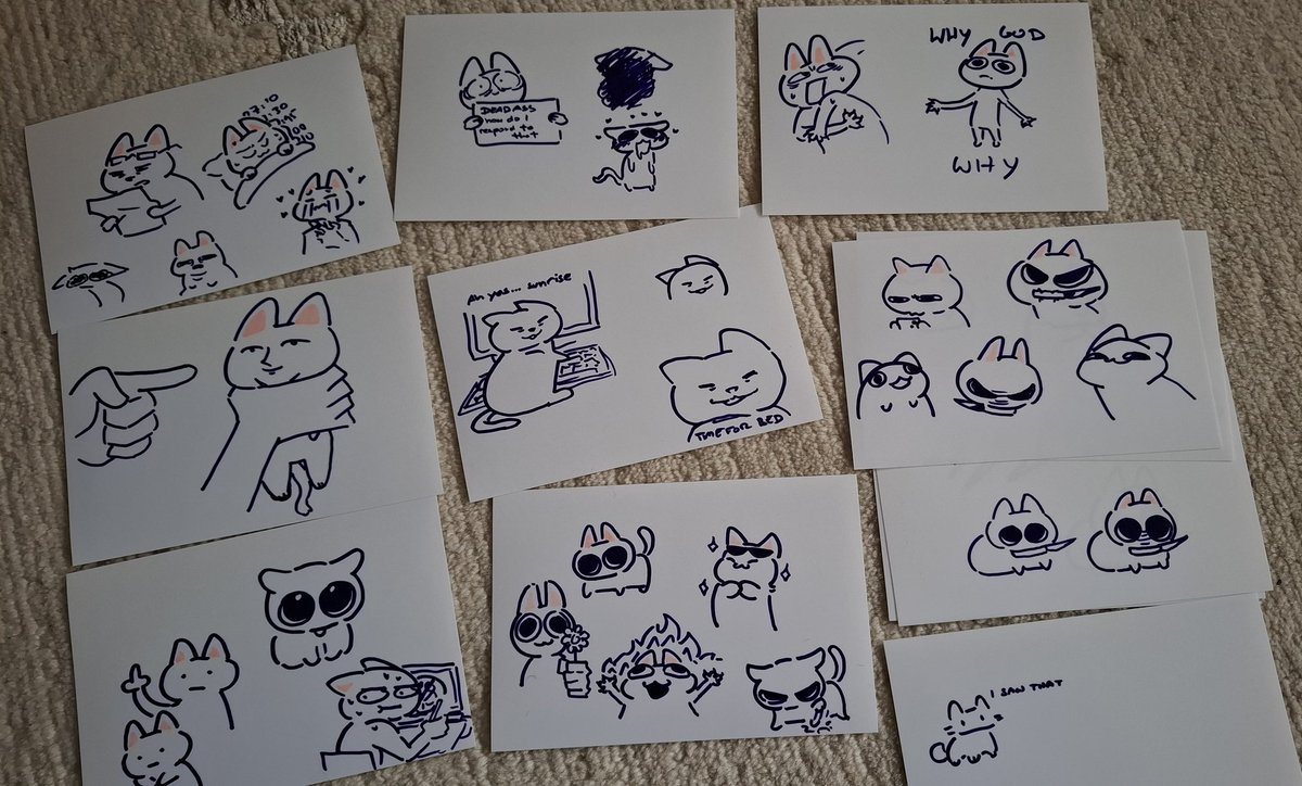 Took a mental Health day and drew memes as cats and catmemes
#Memes #Catmemes