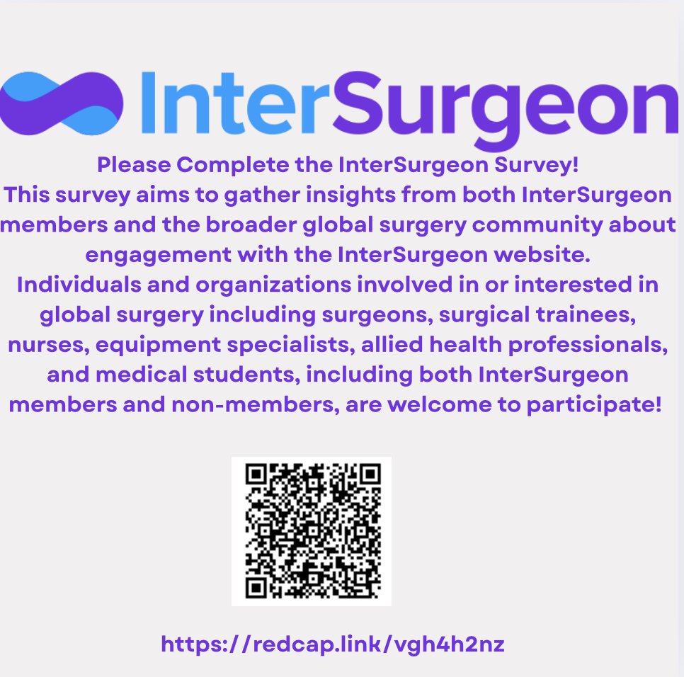 InterSurgeon's tweet image. 📢 We’re listening! Your feedback drives change and strengthens our community. Tell us what you think today!
#CommunityMatters #HealthcareConnections #InterSurgeon