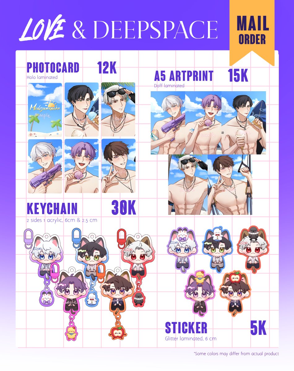 natsumiruu_'s tweet photo. (🔁 + ❤️ are appreciated!)  
Otsufuro~ Natsumiruu's #CF21 Aftersales is here!!
(leftover stocks only)  

📅 21-28 Nov, 23:59 WIB
🚚 JNE Only
🔗 https://t.co/WhdMtUvGzs
💛 LADS, Nijisanji EN, Marvel (MCU), Originals, Alien Stage, KPDH, HSR  

#comifuro21 #CFXXI (1/3) https://t.co/Cd9pm8HFOi