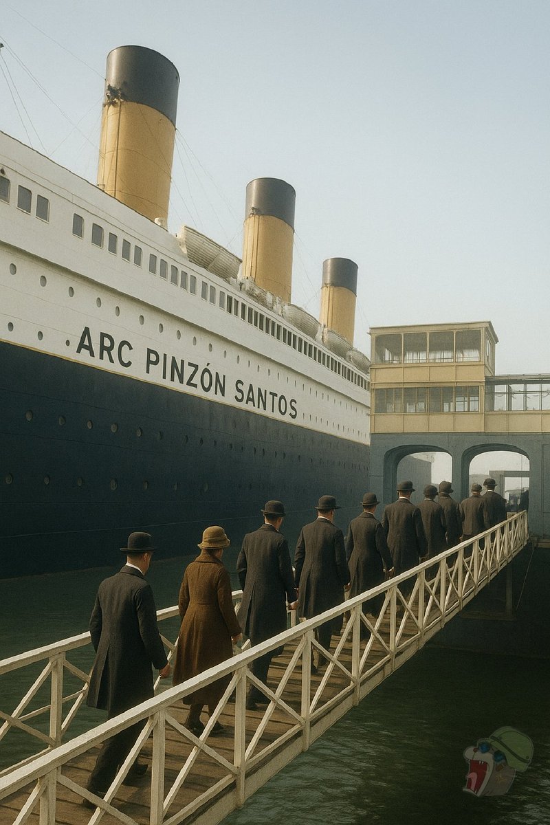 La diferencia con el Titanic,  es que en este van a sobrar muchos botes salvavidas cuando se hunda esa vaina.