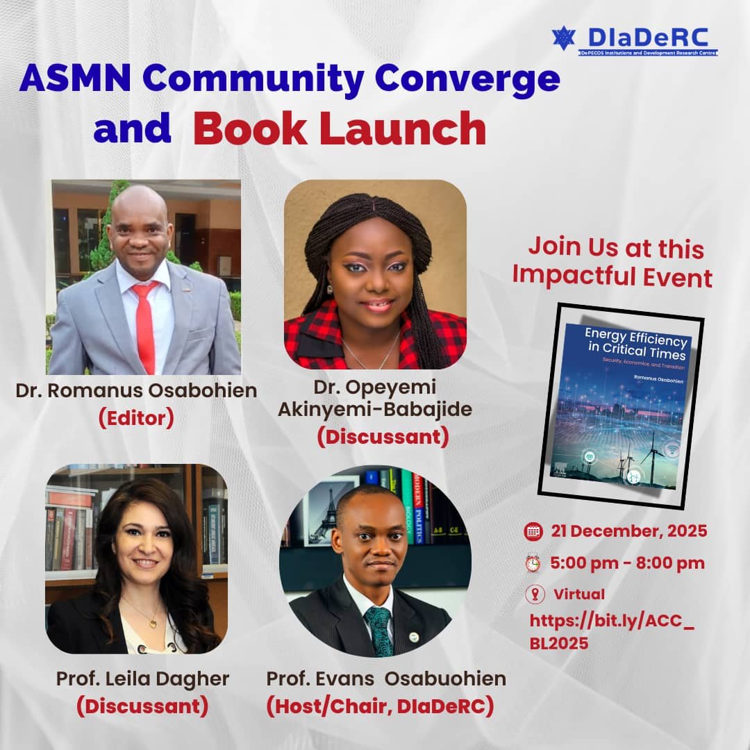 diaderc_centre's tweet image. Feature Friday
#CommunitySpotlight | Celebrating Our ASMN Premium Birthdays!

Happy birthday to Dr. Eseoghene Olaifa, Dr. Olanrewaju Eunice Beyioku, &amp;amp; Miss Oyindamola Olowogunle! 🎉 

ASMN onboarding (Dec 7), Book Launch (Dec 21), Data Science course (Feb 15-Apr 19).