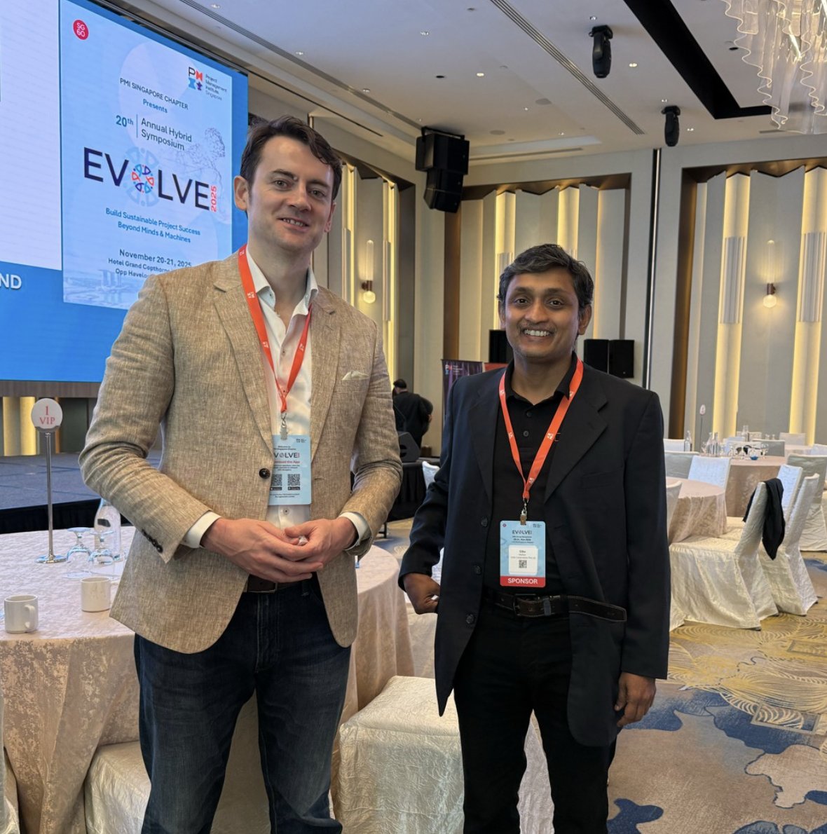ZohoProjects's tweet image. Incredible 2 days at the #PMISingapore event! 🚀

Our Zoho Projects booth was buzzing with great convos about project management. Loved showing how a unified platform makes work simpler &amp;amp; more productive.

Big thanks to all who joined.

#ZohoProjects #ProjectManagement #PMISG
