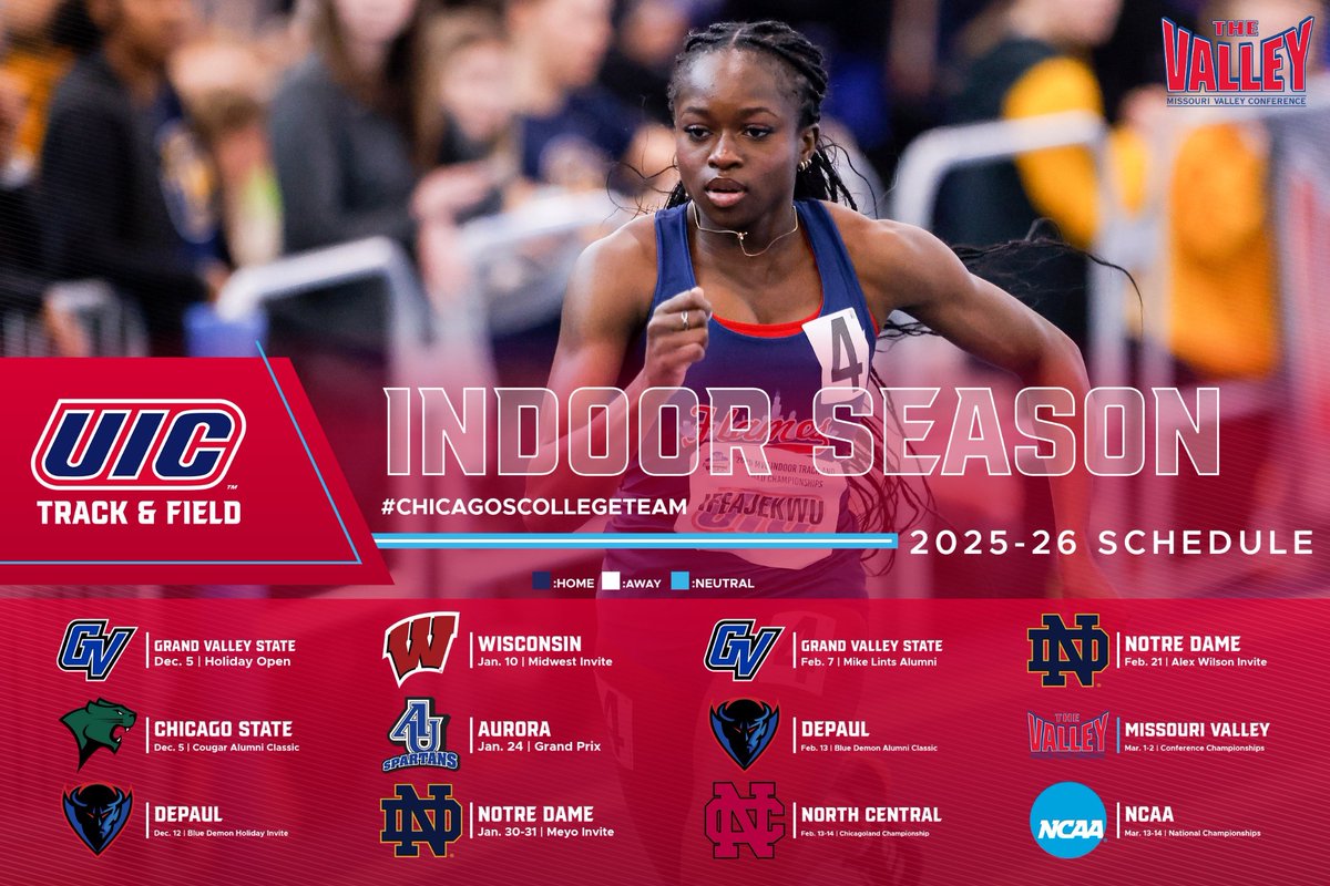 UIC_XCTF's tweet image. Ready for Indoor 🔥

#ChicagosCollegeTeam