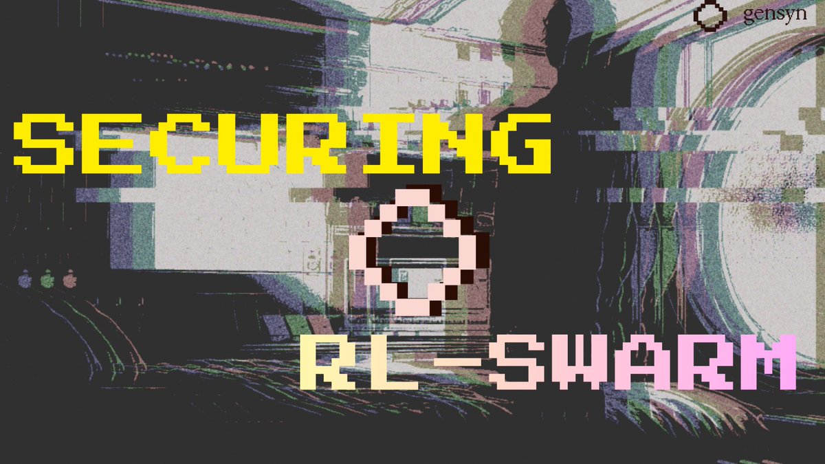 The Security Journey of <a href="/gensynai/">gensyn</a>  RL Swarm to Secure Swarms 🔐: 

Imagine you are in a study group preparing for a math exam, everyone's sharing their own solutions

But one person starts writing "2 + 2 = 5" in their answer 😂

The scary part is !!

Their work looks so good that